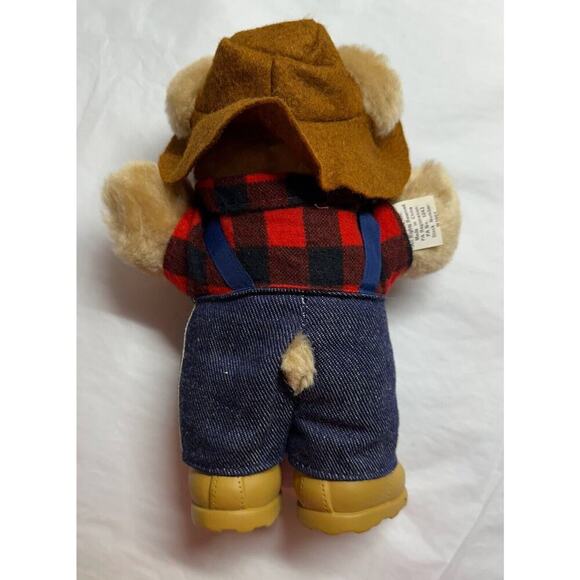 FURSKINS Plush Teddy Bears 7" 1986 Original Appalachian Set Of 3 Vintage - Picture 8 of 9